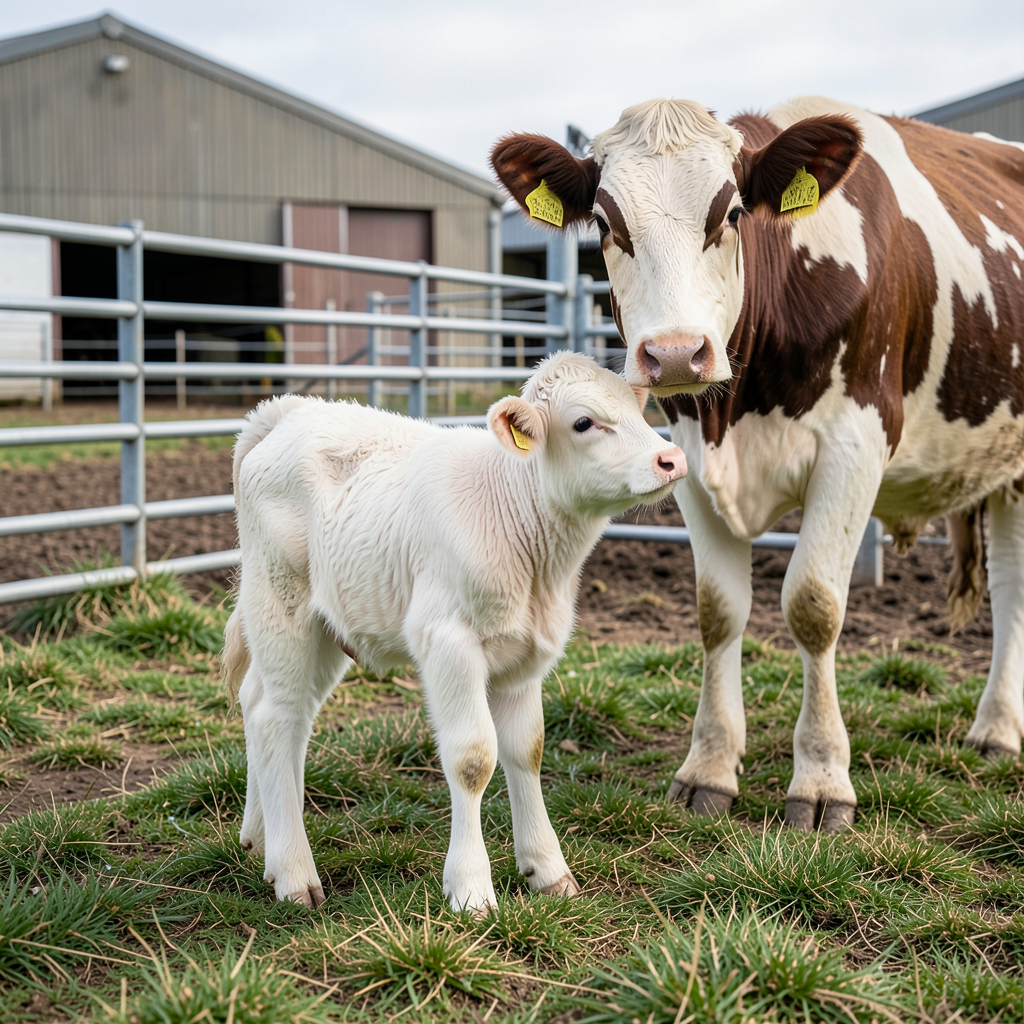 Cwmbran farm welcomes adorable new calf Steven